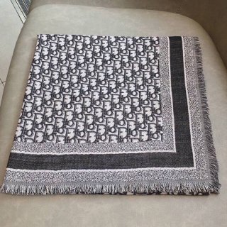 Very popular! Warm? Dior scarf, fake shawl, silk/wool den82297