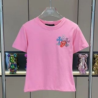 ☆Super popular☆Chrome Hearts graphic print T-shirt fake Kux07136