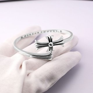 Chrome Hearts Replica SKINNY TNY CH CRS Silver Bangle Kuj68237