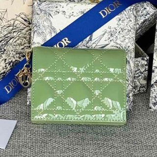 High quality Lady Dior n-grade charm flap card case det83490