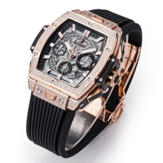 ☆Super popular☆Hublot replica Spirit of Big Bang King Gold Diamond hut99749