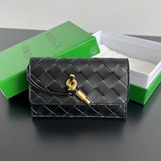 Bottega Veneta Tan Andiamo Zip Wallet bog53063