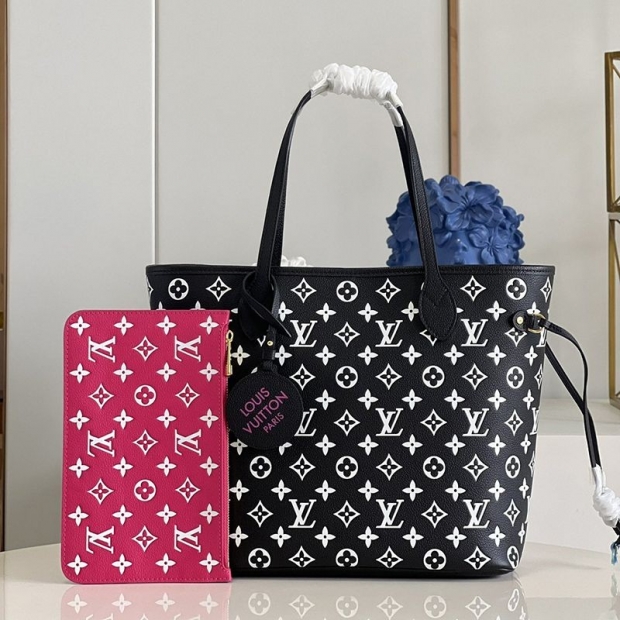 ☆Super popular☆Comfortable to use☆Louis Vuitton bag replica Neverfull MM vun23676