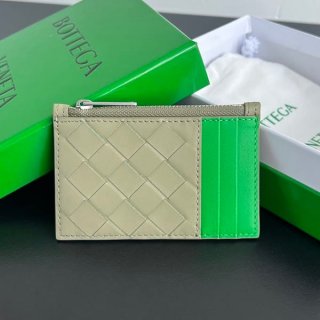 Extremely rare! Bottega Veneta parody coin case branded calf leather boh24015