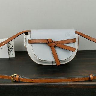 No. 1 in cumulative total sales! Loewe Gate Bumbag replica large suede and calfskin lok53864