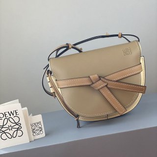 The hottest topic! Loewe Gate Replica Bum Bag Large Suede & Calfskin loj26840