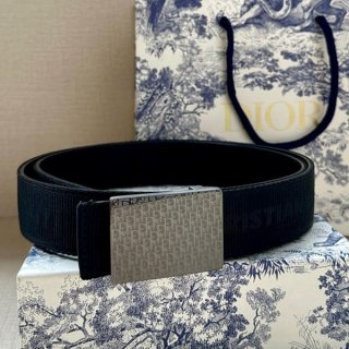 Cheap Dior Reversible Leather Buckle Belt Replica with Tracking del42887