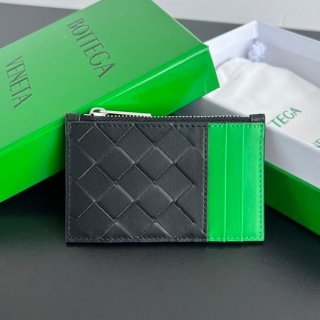 Very popular! Bottega Veneta parody coin case brand calf leather boq29208