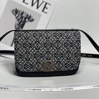 Very popular!! New Loewe Anagram fake jacquard shoulder bag loc10328