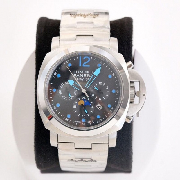 Hard to find Panerai replica Luminor Chronograph Daylight 44mm 3 colors pai10111