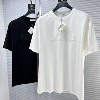Immediate delivery Loewe Embroidered Anagram T-shirt lok37640