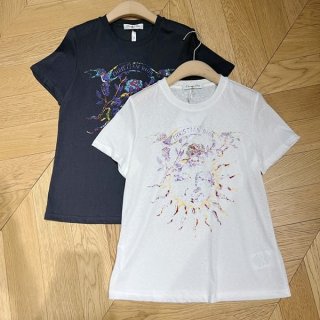 Perfect gift: Dior Sun logo cotton T-shirt parody, 2 colors, deh60126