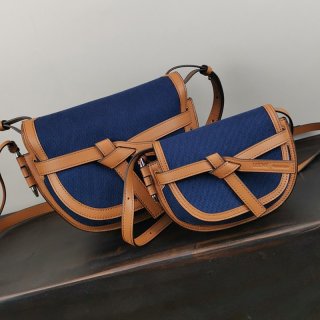 Very popular!! New color Loewe Gate fake bum bag large suede & calfskin lof28599