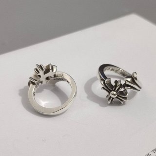 High quality Chrome Hearts Stand Up CH Plus Ring Kub39632