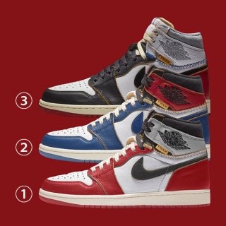 Union LA Nike Air Jordan 1 Replica High OG 3 Colors HV8563600