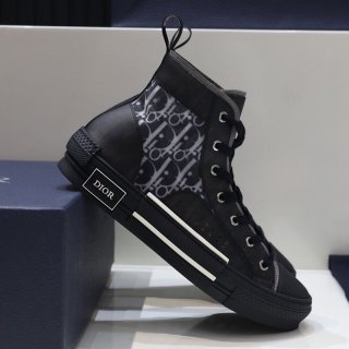 New for Fall/Winter Dior B23 High Top Sneakers Replica Oblique Canvas deh00191
