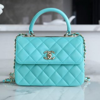 [Very convenient] Chanel replica top handle flap bag shk13919