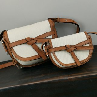 New on Sale Loewe Gate Replica Bum Bag Large Suede & Calfskin loh00934