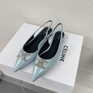 Rare Celine Alma Triomphe Slingback Cel73409