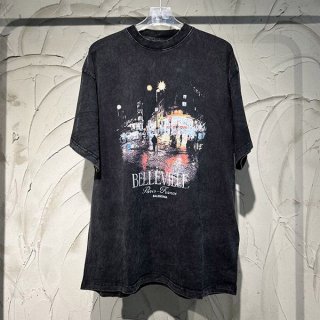 Very popular! Balenciaga Belleville oversized T-shirt replica bae27368