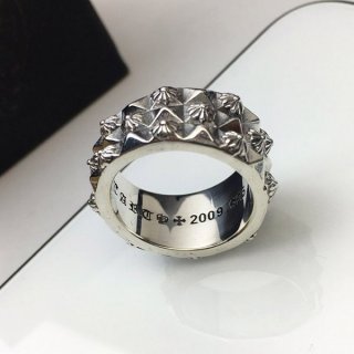 Chrome Hearts Pyramid Plus Ring Replica Kuv67990