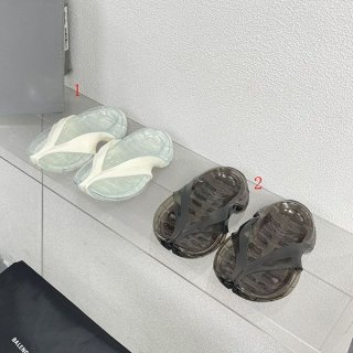 ★Popular in Japan! Balenciaga TRANSPARENT SLIDE Sandals bap11617