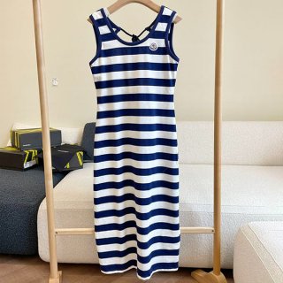 Moncler replica striped midi dress J10938I000