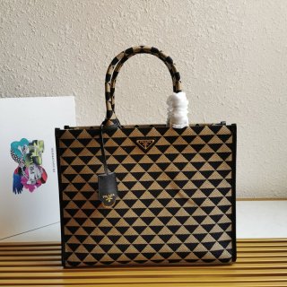New for Spring/Summer - High quality Prada jacquard fabric micro bag puh33541