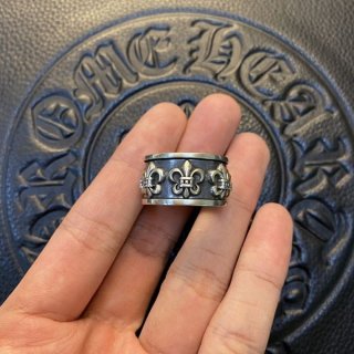 Hard to find! Chrome Hearts BS Flare Ring Replica Kuj83649