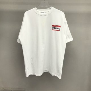 Extremely rare! Vetements replica oversized embroidered T-shirt vuq83132