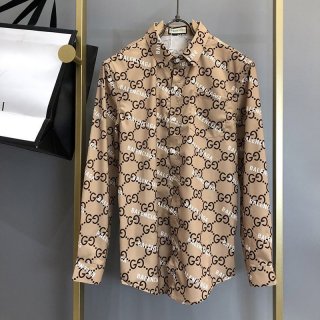 Gucci Balenciaga GG logo shirt replica guv47041
