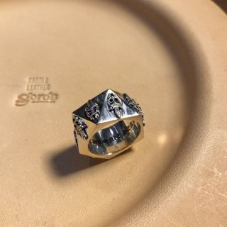Chrome Hearts Pentagon Replica Dagger Ring Silver 925 Sword Ring Kuw24376
