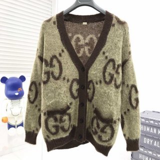 Sure to sell out: Gucci Mohair Cardigan Fake Sweater gum43816