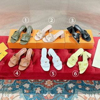 Before it sells out,Louis Vuitton Replica LV Capri Line Mules in 6 colors vuz91469