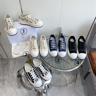 Dior Walkin' Dior Replica Platform Sneakers 5 Colors KCK412CVY