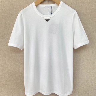 Immediate shipping Prada triangle logo fake T-shirt puo90515