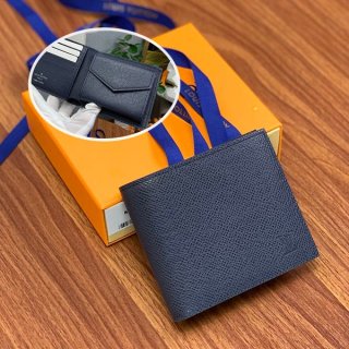 The rising popularity ofLouis Vuitton Portefeuille Marco NM Replica Bi-fold Wallet Navy Blue vup50616