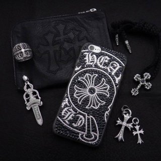 Chrome Hearts smartphone case, glittering Swarovski iPhone case, replica Kuj65691