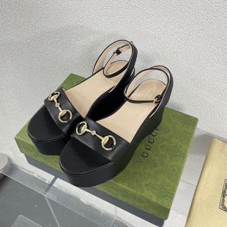 Extremely rare! Gucci horsebit detail platform mules gum39707