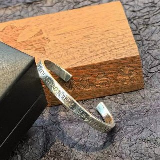 Hard to find Chrome Hearts silver bracelet replica unisex bracelet Kuc77452