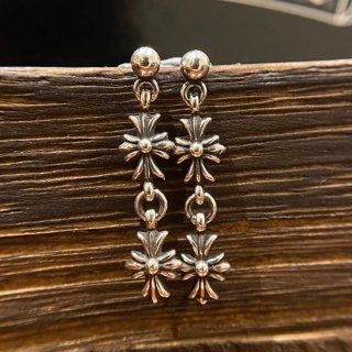A nice Chrome Hearts 3 CH Plus drop earrings replica Kue05601