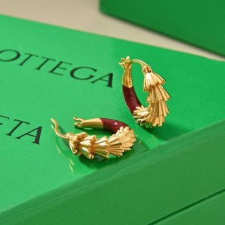 Bottega Veneta hinged earrings replica, very rare! boa59430