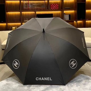 Luxury brand Chanel replica unisex long umbrella one-piece handle sht66887