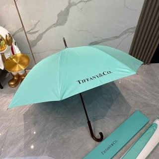 Extremely rare! Tiffany Grade N unisex long umbrella with one-piece handle Tic74760