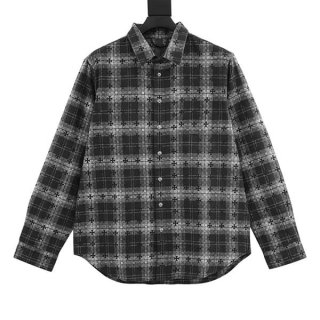Cheap price! Chrome Hearts Check Shirt Replica Kua54325