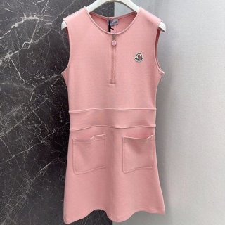 ★Popular in Japan! Moncler cotton blend replica dress mox56776