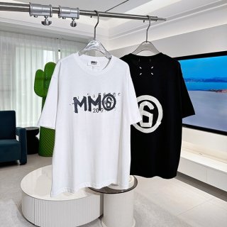 Immediate delivery MM6 T-shirts, cheap, printed cotton shirts, short sleeves, Maz07968