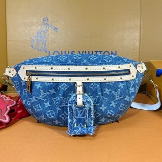 RecommendedLouis Vuitton Monogram Denim Shoulder Bag Replica M46837