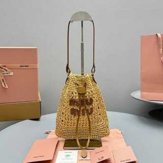 Extremely rare! Miu Miu replica woven fabric mini bag myv70890