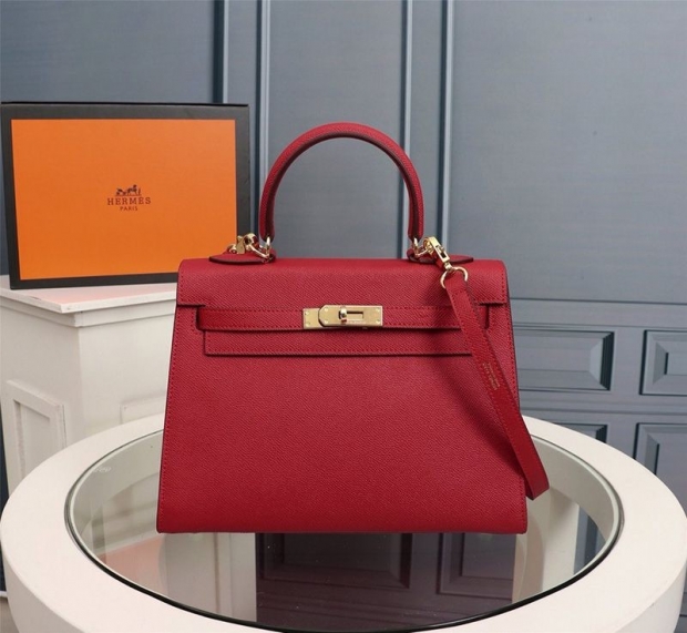 2021SS Hermes Kelly 25cm Inner Stitching Togo Replica Gold Hardware he26010